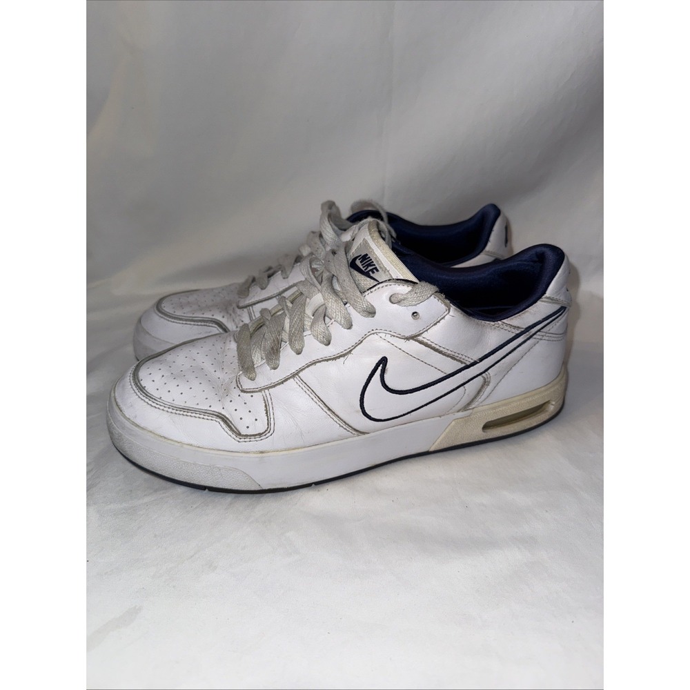 Nike Air Sellwood SB 316928-113 Men's 11.5 Shoes White Leather Athletic Sneakers